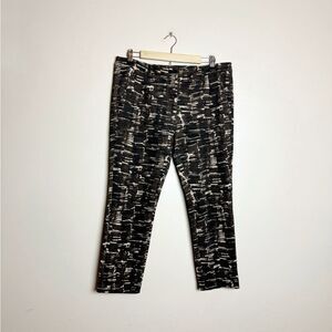 SALE! Brown Maliparmi Patterned Pants Size 46 (12) EUC